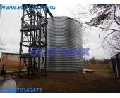 Резервуар для воды вертикальный стальной 1000